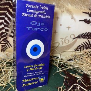 Velón Ritual Especial de Petición Ojo Turco