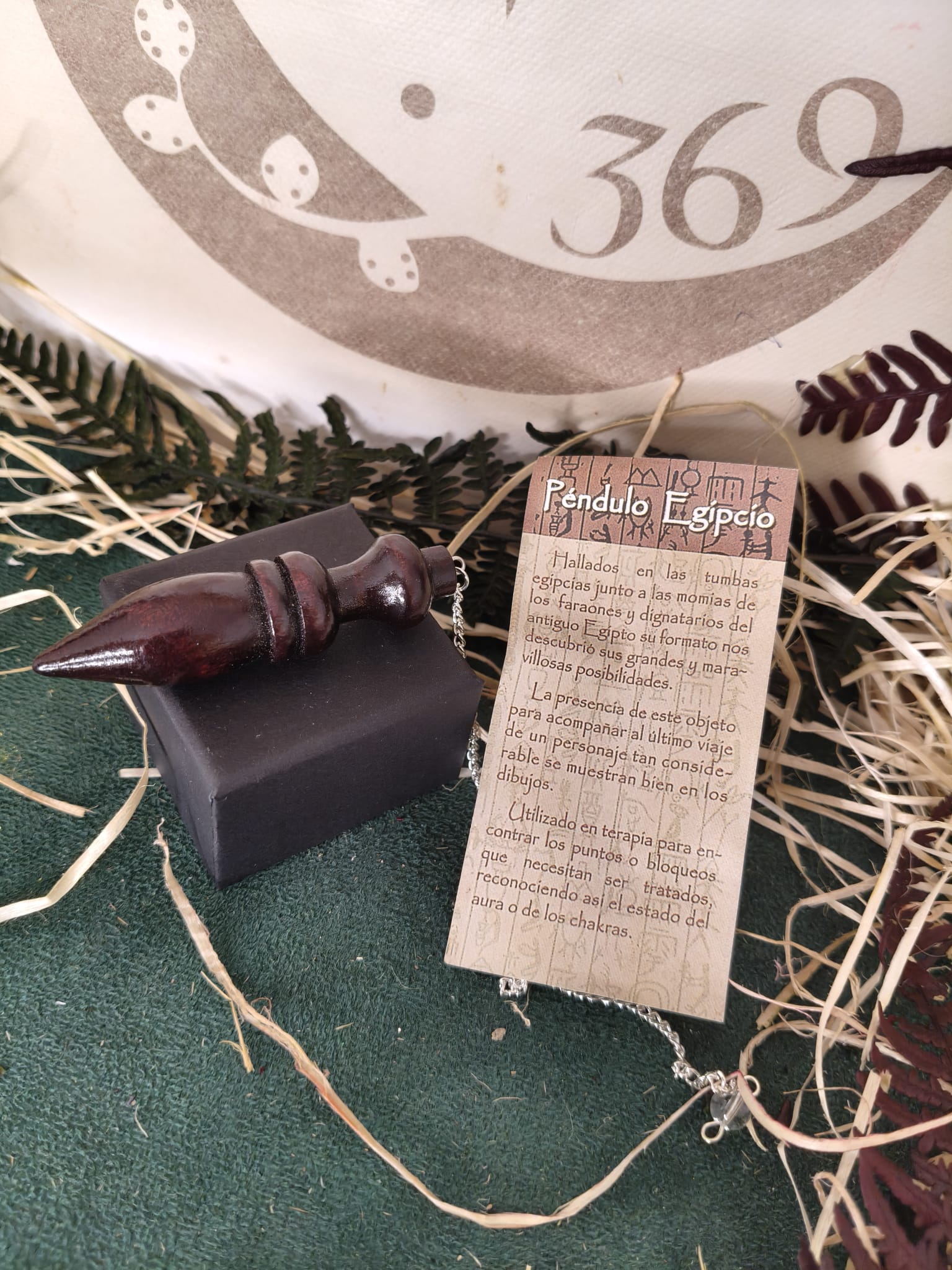 Péndulo de Madera Egipcio - Imagen 4
