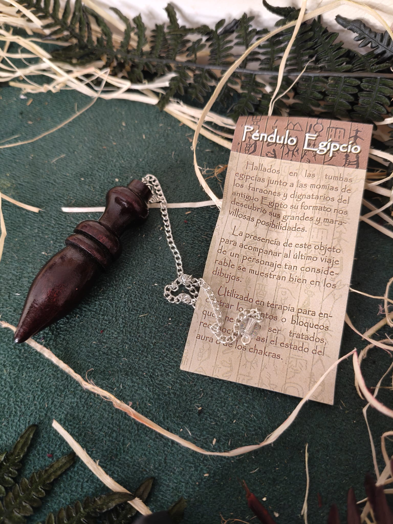 Péndulo de Madera Egipcio - Imagen 6