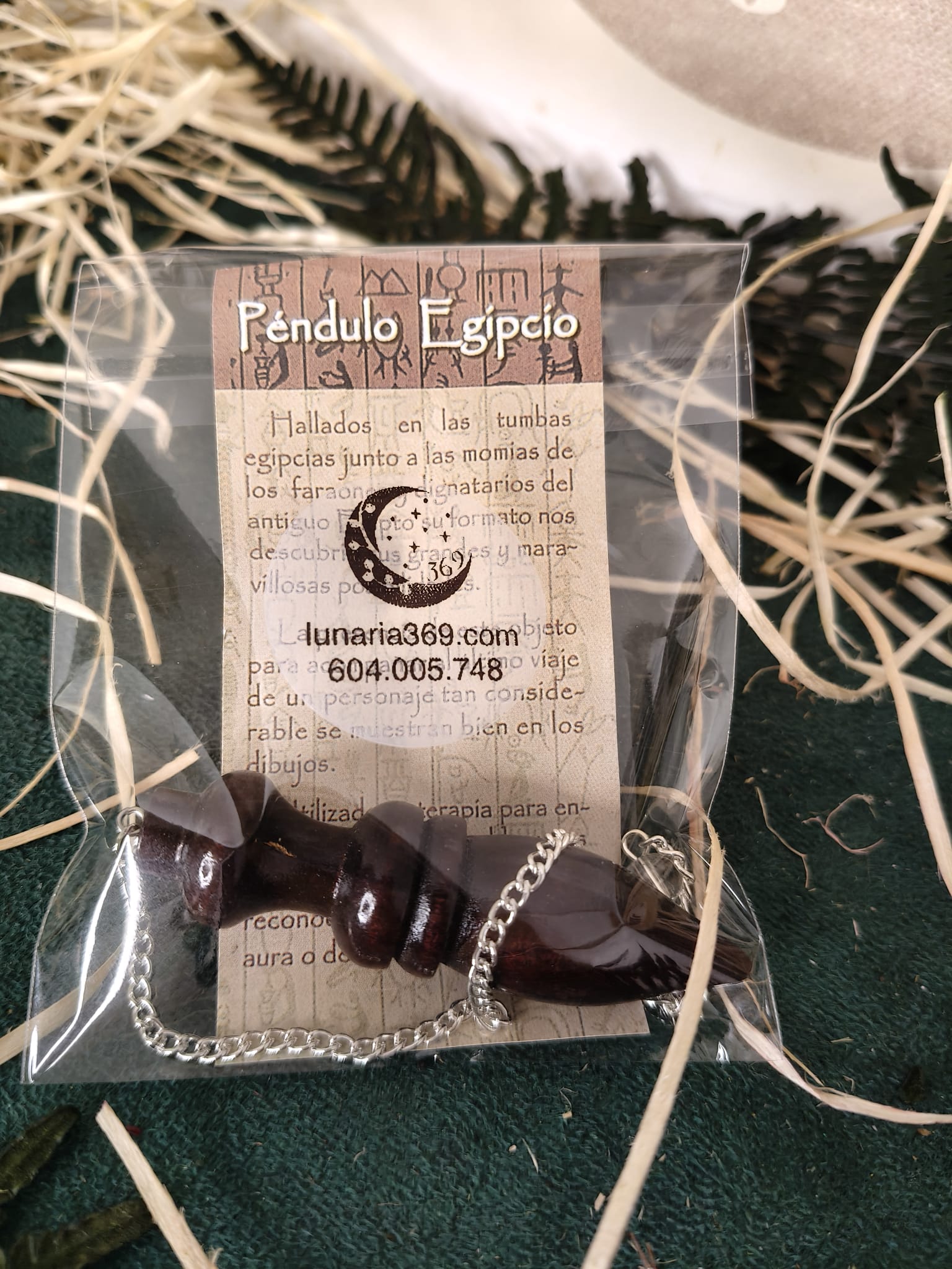 Péndulo de Madera Egipcio - Imagen 3