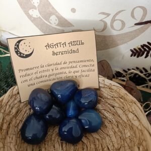Ágata Azul Canto Rodado