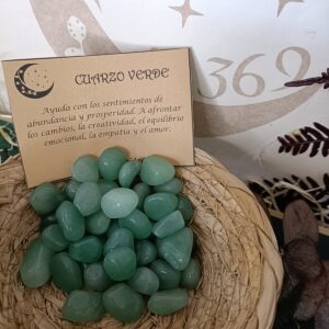 Cuarzo Verde Pulido canto rodado