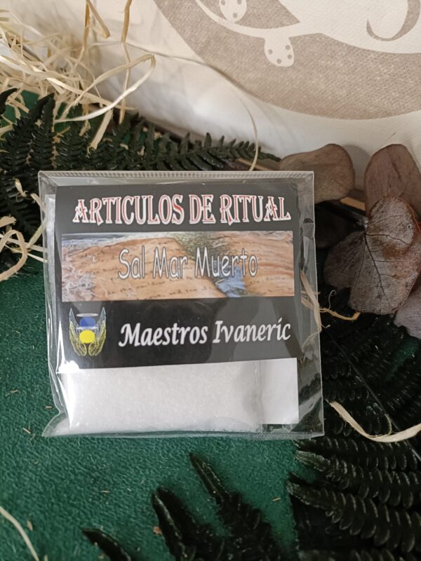 Auténtica Sal del Mar Muerto para Rituales - Imagen 2
