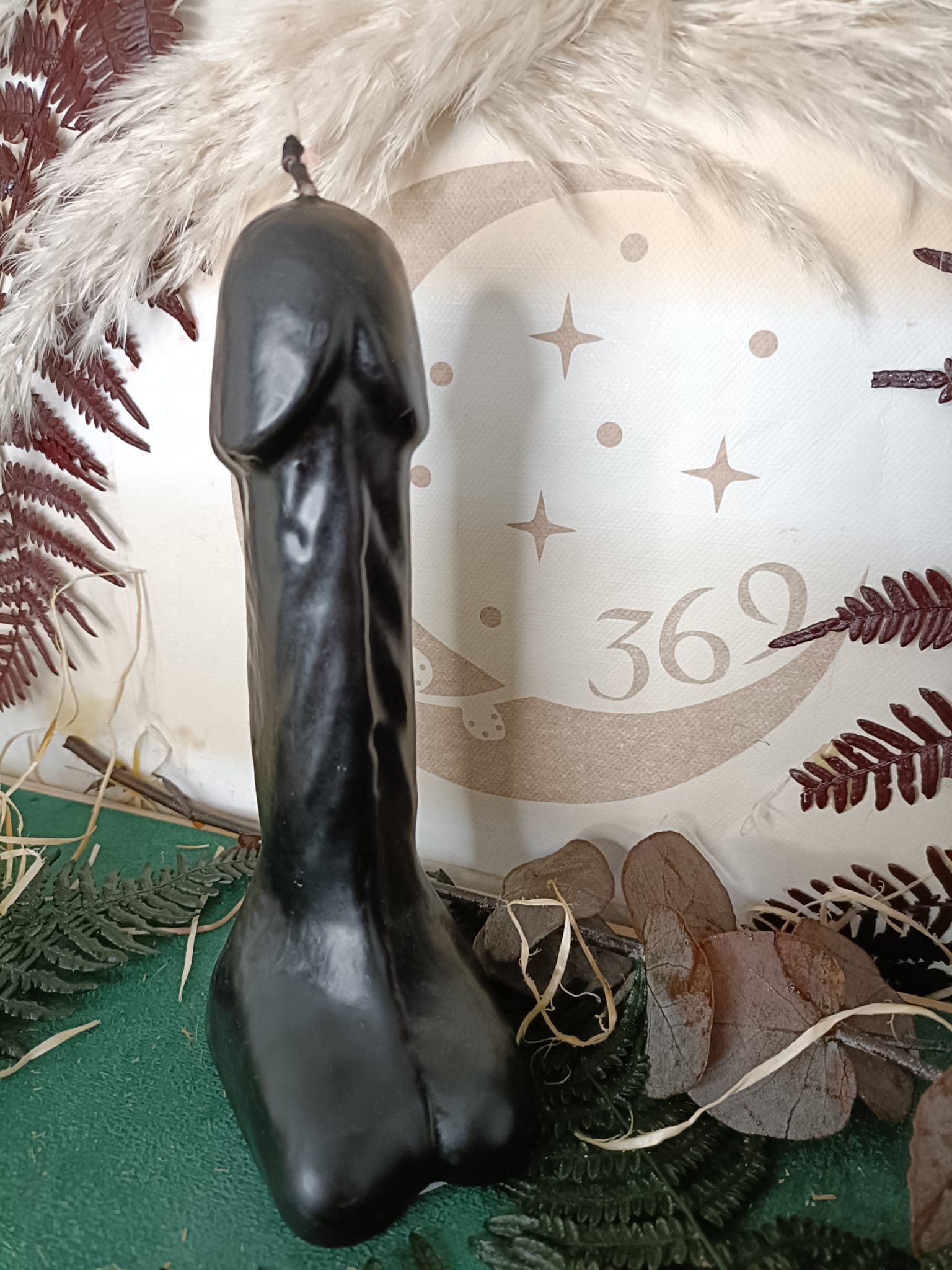 Vela Negra Falo (Pene) – Limpieza de Negatividad Sexual