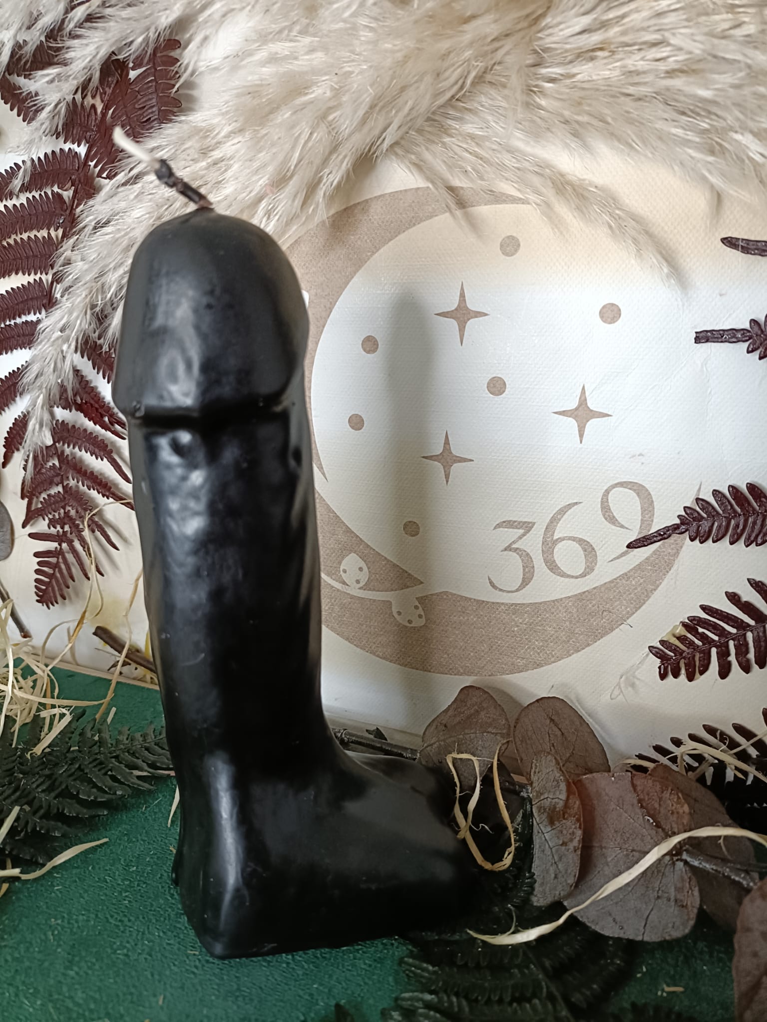 Vela Negra Falo (Pene) – Limpieza de Negatividad Sexual - Imagen 2