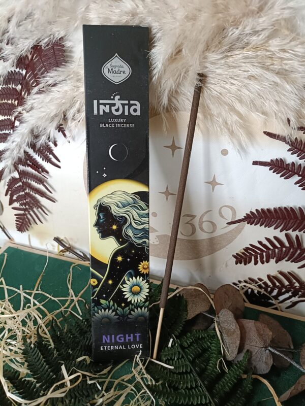Incienso India Black Noche Sagrada Madre
