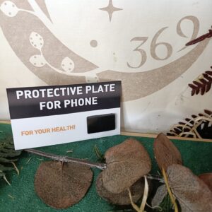 Placa Adhesiva de Shungit para Móvil