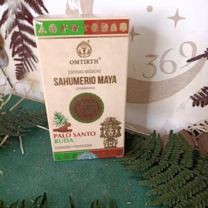 Sahumerio Maya Ruda y Palo Santo