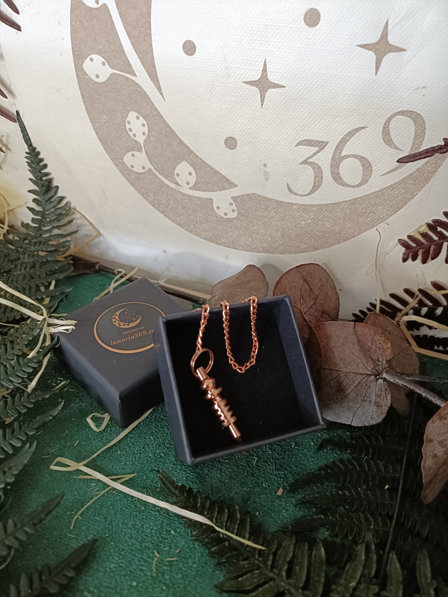 Péndulo Isis Mini de Cobre