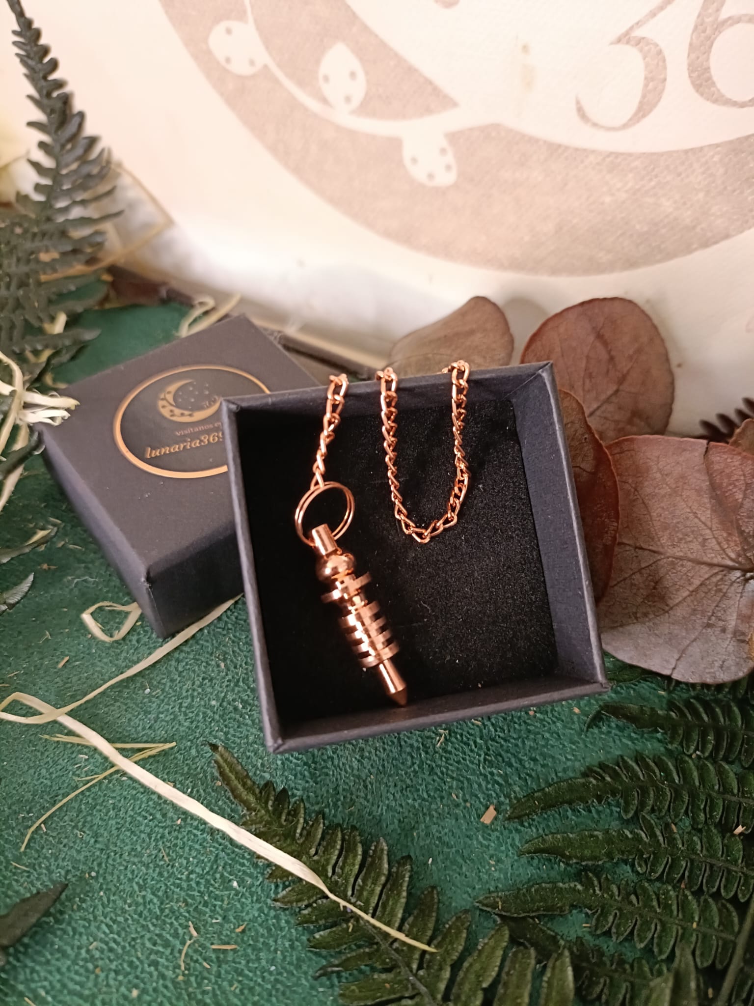 Péndulo Isis Mini de Cobre - Imagen 2