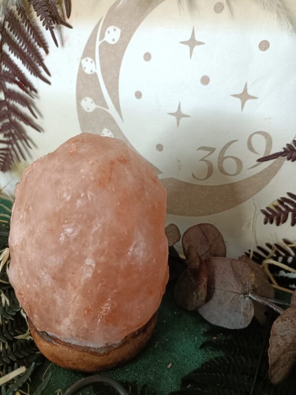 Lámpara de Sal Rosa Natural del Himalaya USB - Imagen 2