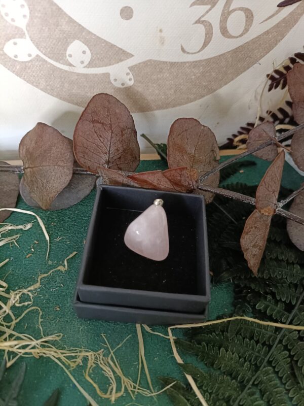 Colgante de Cuarzo Rosa - Imagen 3