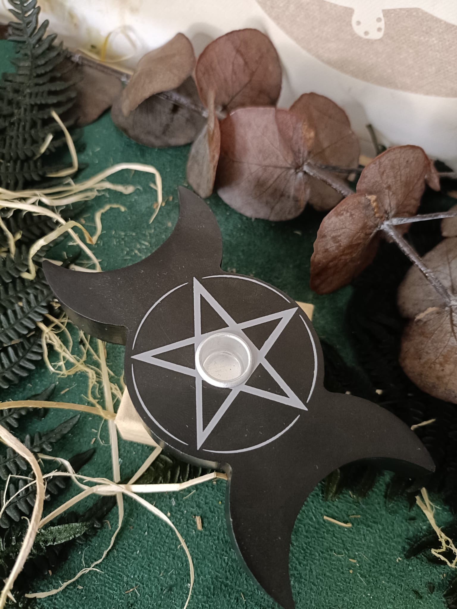 Portavela Triple Luna - Imagen 2