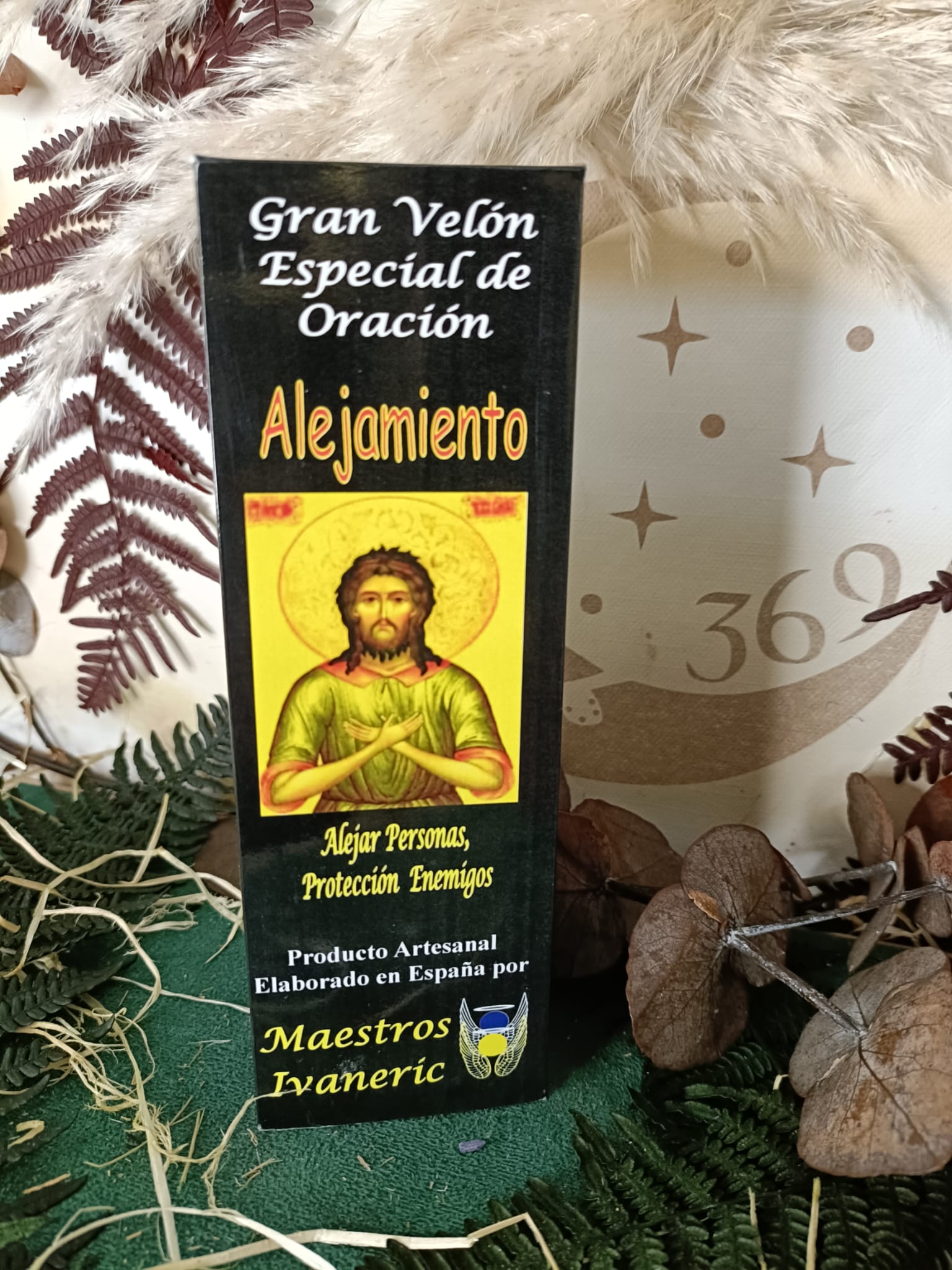 Velón Especial Potenciado con Oración de Alejamiento
