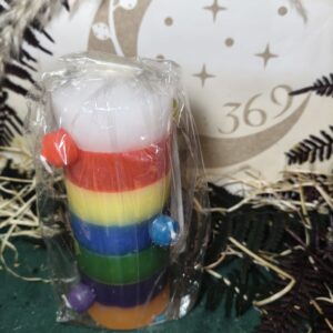 Velón de 7 Mechas y 7 Colores