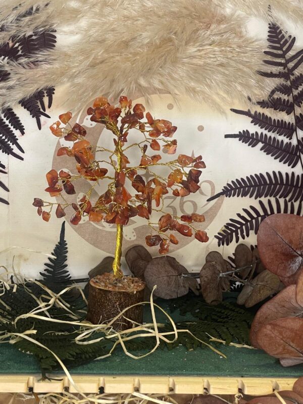 Árbol de Gemas de Cornalina 150 Piedras - Imagen 3