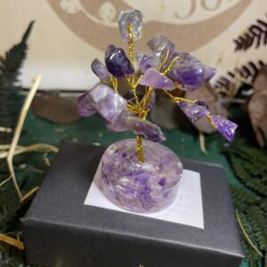 Árbol de Gemas Amatista 21 piedras