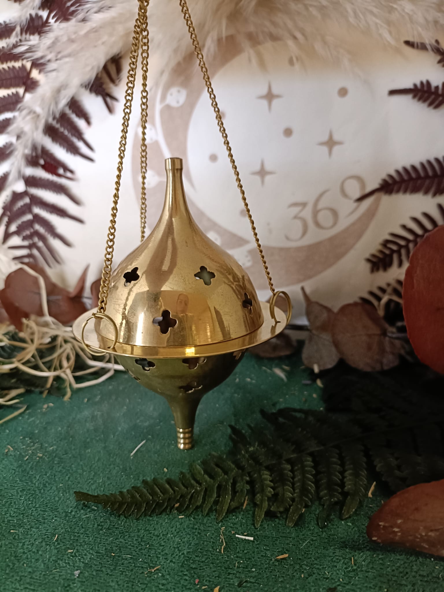 Botafumeiro Metálico 8x11 cm