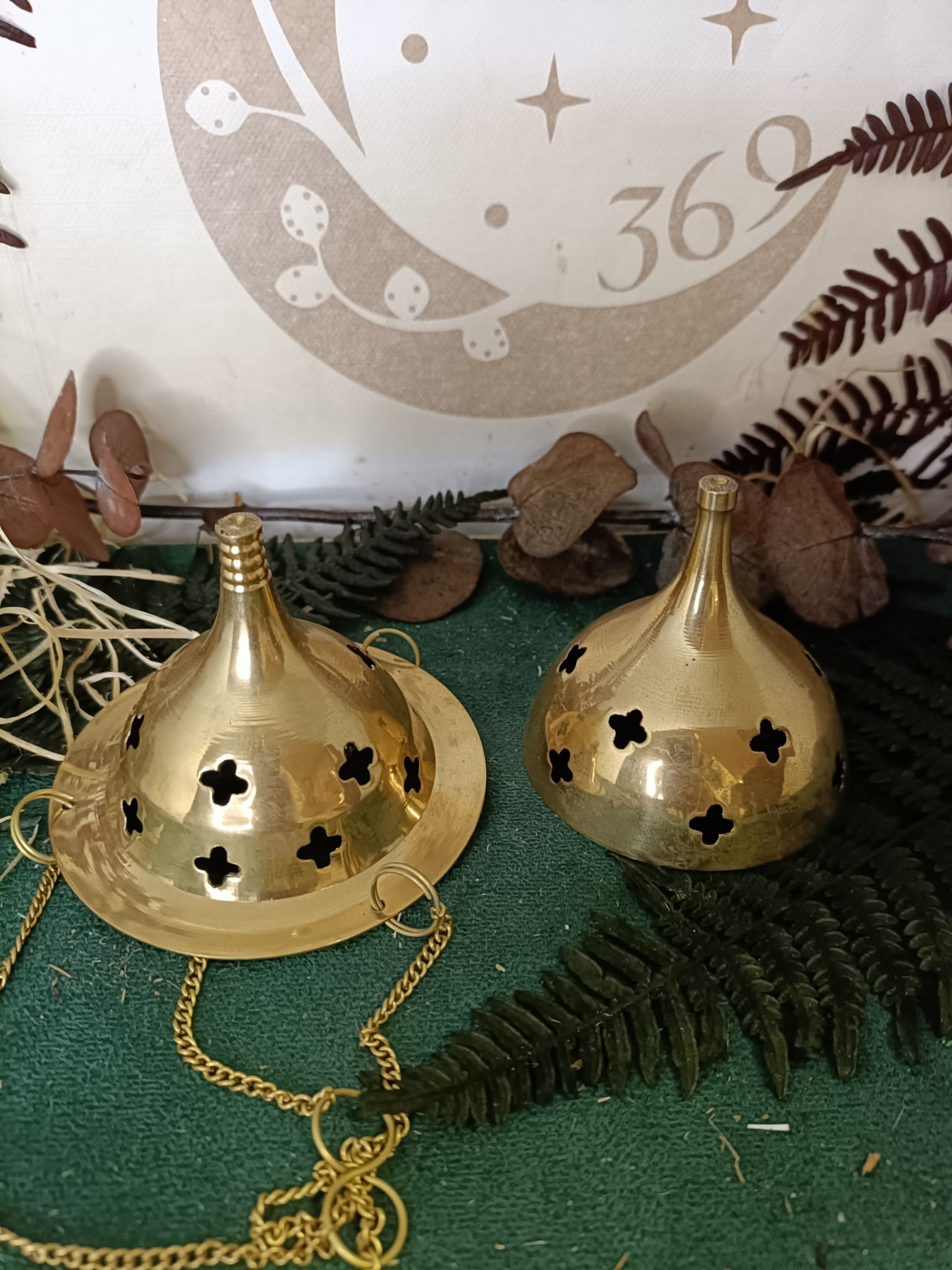 Botafumeiro Metálico 8x11 cm - Imagen 2