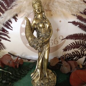 Figura en Resina de "Diosa de la Fortuna" Tique