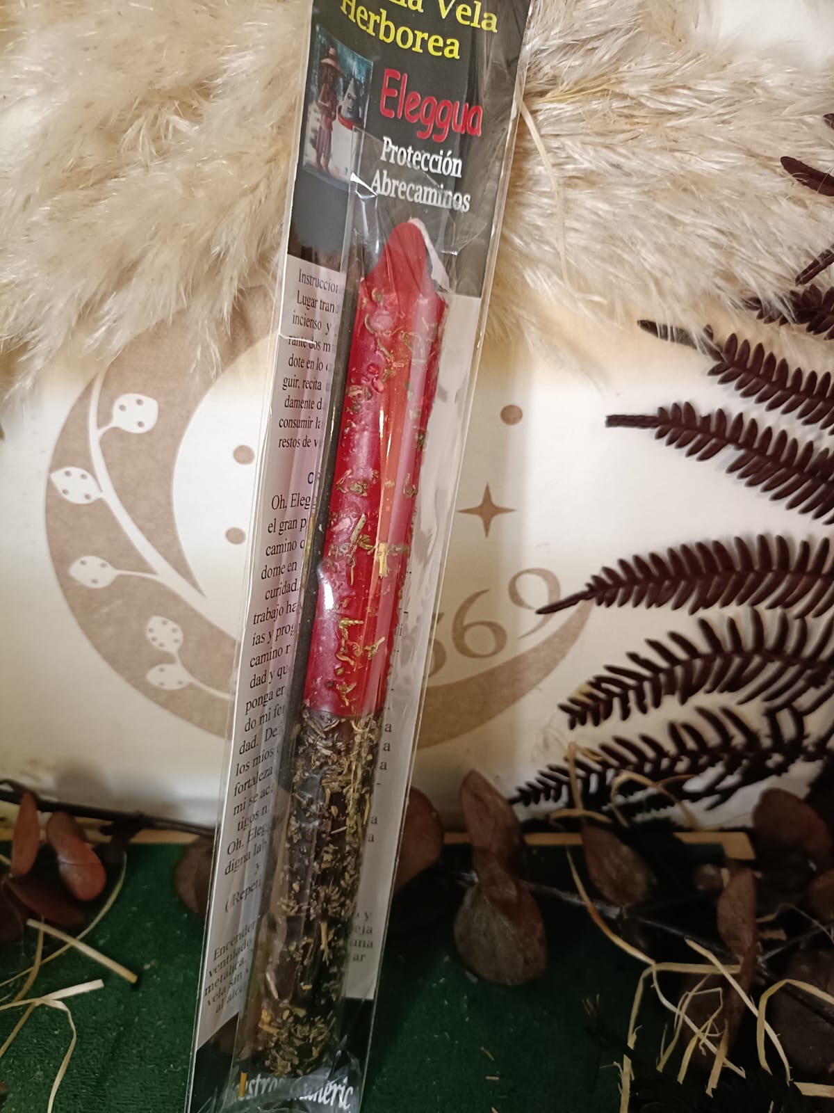 Legítima Vela Herbóra Potenciada Elegguá