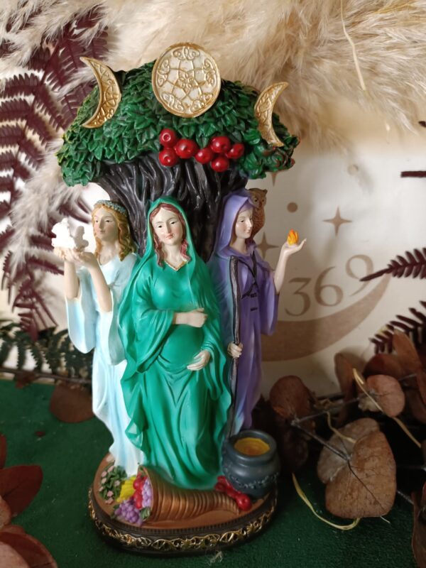 Figura Triple Diosa Celta 20 cm