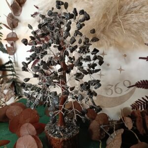 Árbol de Obsidiana Negra con 300 Chips