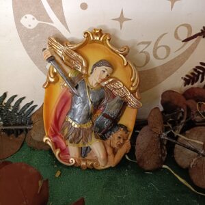 Placa Arcángel San Miguel para Colgar