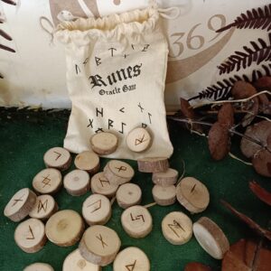 Set de Runas de Madera