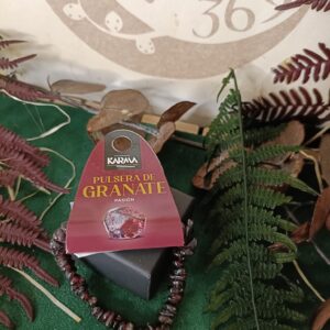 Pulsera Chip Elástica de Granate