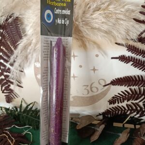 Legítima Vela Herbórea Potenciada Contra Envidias y Mal de Ojo