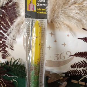 Legítima Vela Herbórea Llama Clientes, Atrae Ventas