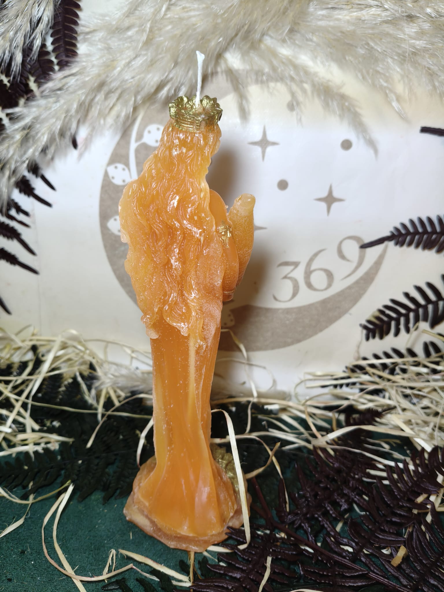 Vela Figura Diosa de la Fortuna – 6 x 18 cm - Imagen 3