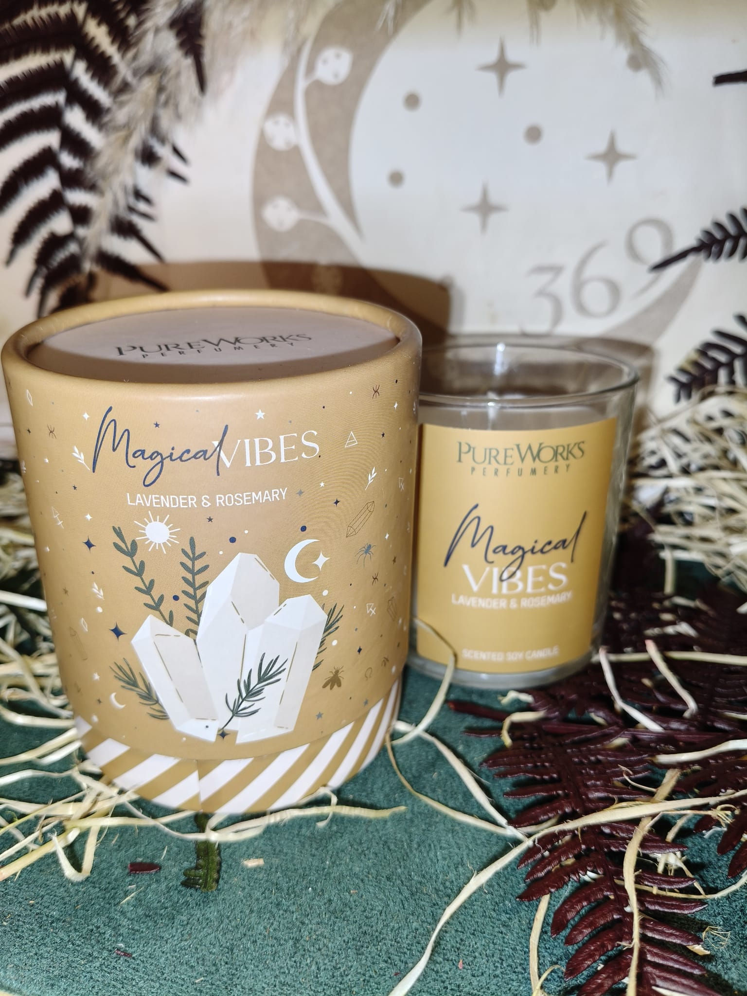 Vela Perfumada Celestial Vibraciones Mágicas