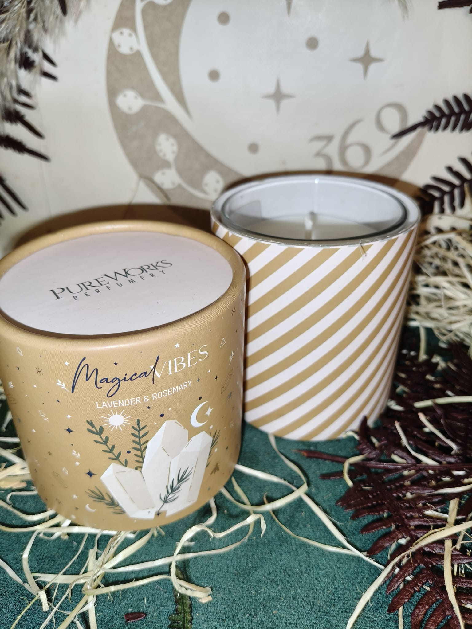 Vela Perfumada Celestial Vibraciones Mágicas - Imagen 2