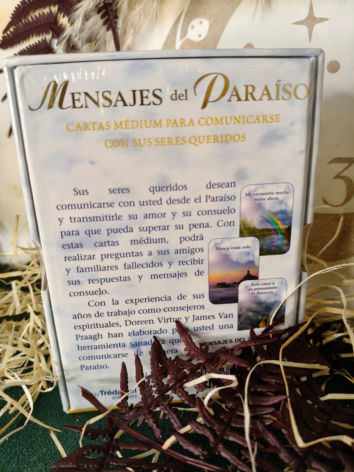 Oráculo Mensajes del Paraíso – 44 Cartas y Libro Guía - Imagen 2