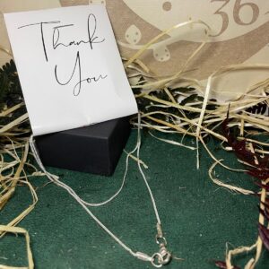 ✨ Cadena en Baño de Plata – 53 cm ✨