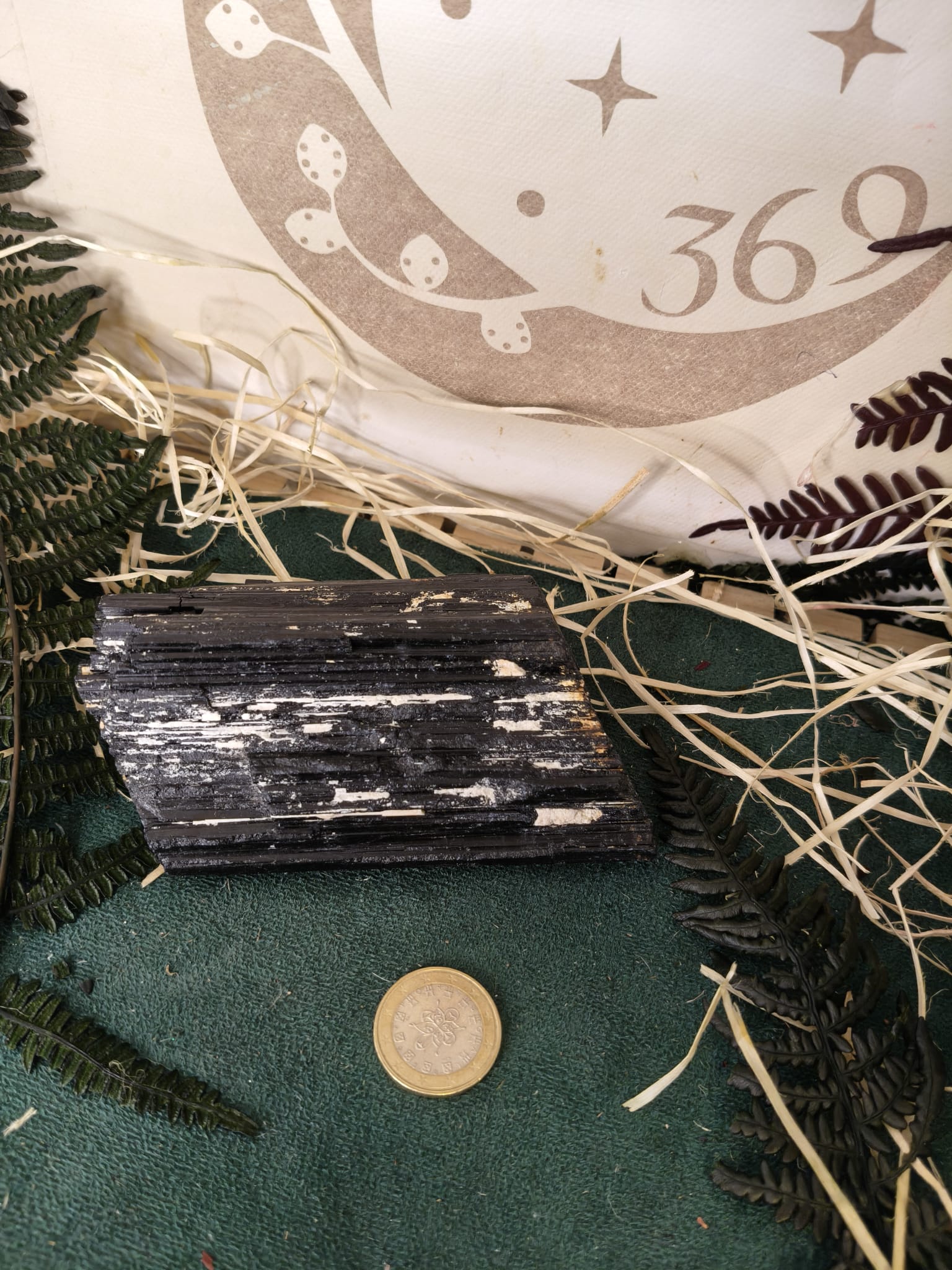 Turmalina Negra en Bruto – Pieza de 400 g aprox. - Imagen 5