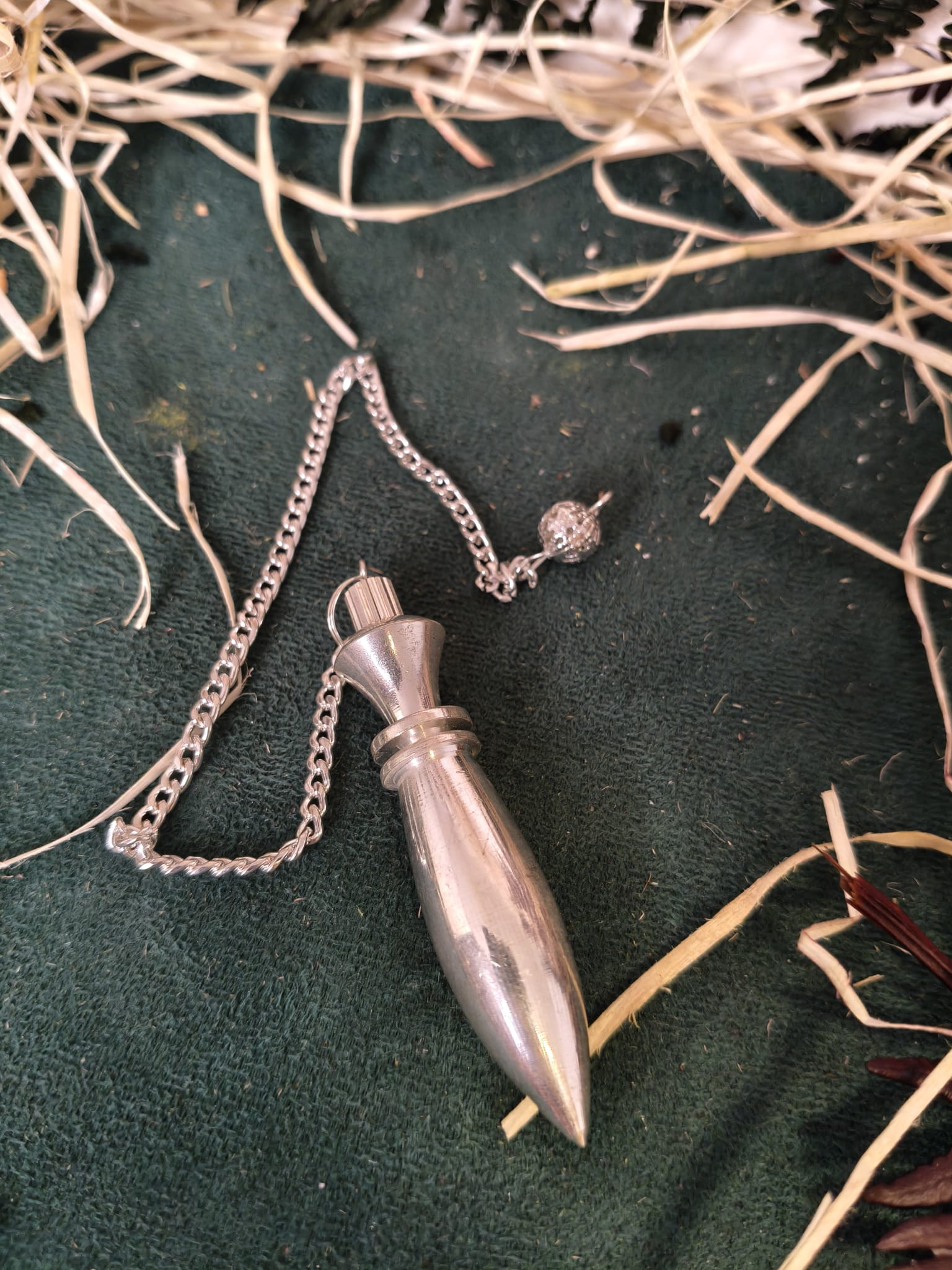 Péndulo egipcio de metal para dos testigos – Modelo Karnak - Imagen 4