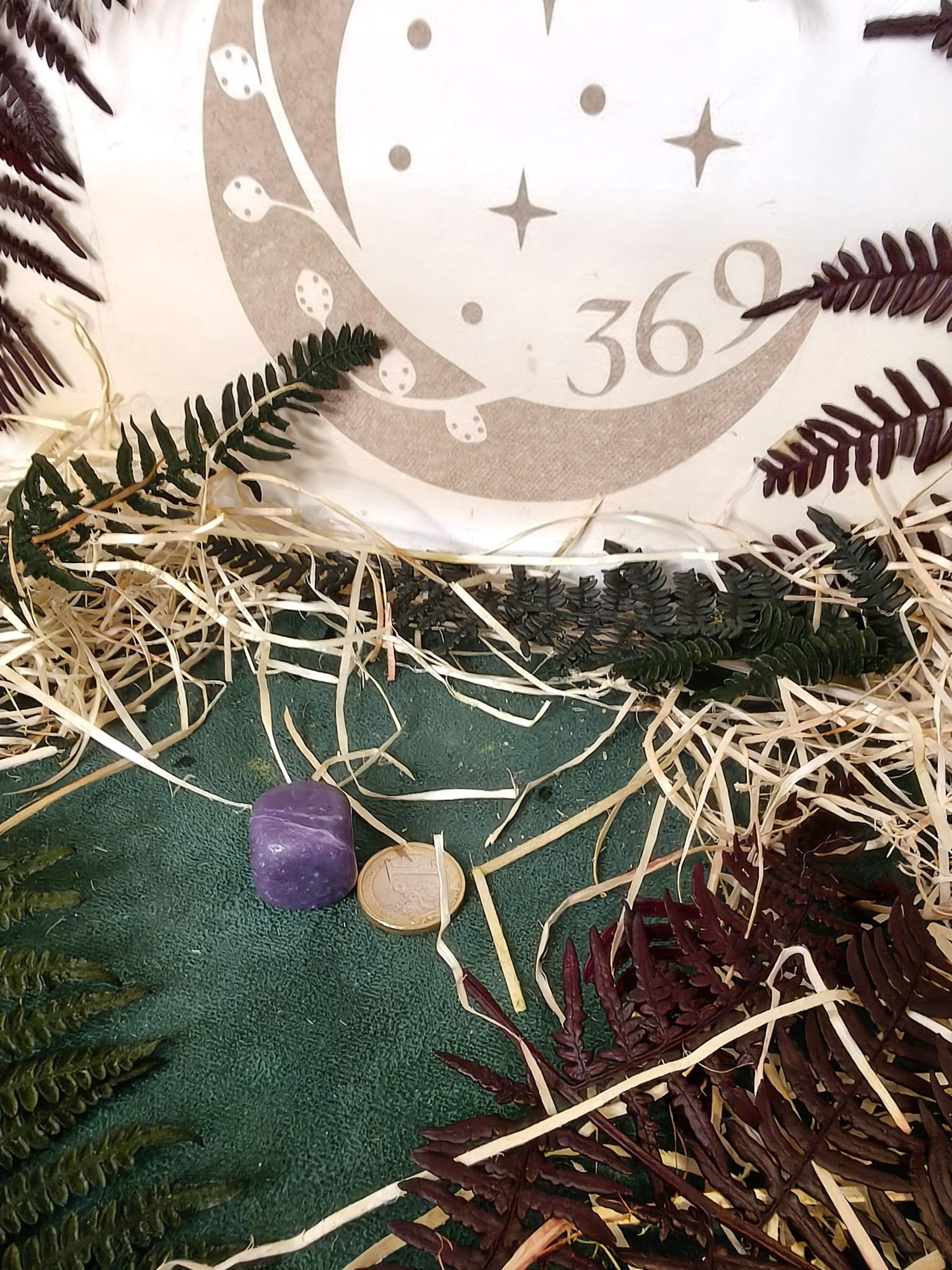 Canto rodado de lepidolita - Imagen 3