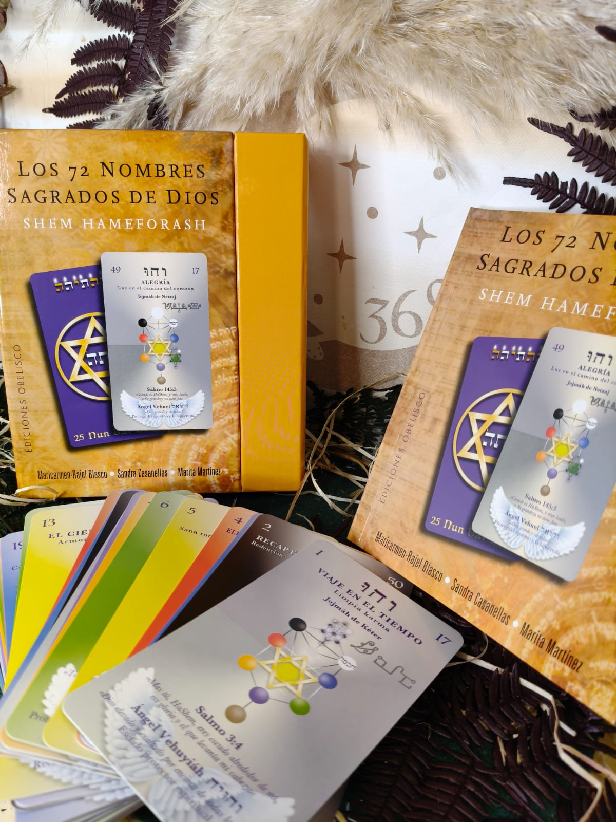 Los 72 Nombres Sagrados de Dios – Set de 72 láminas + libro - Imagen 4