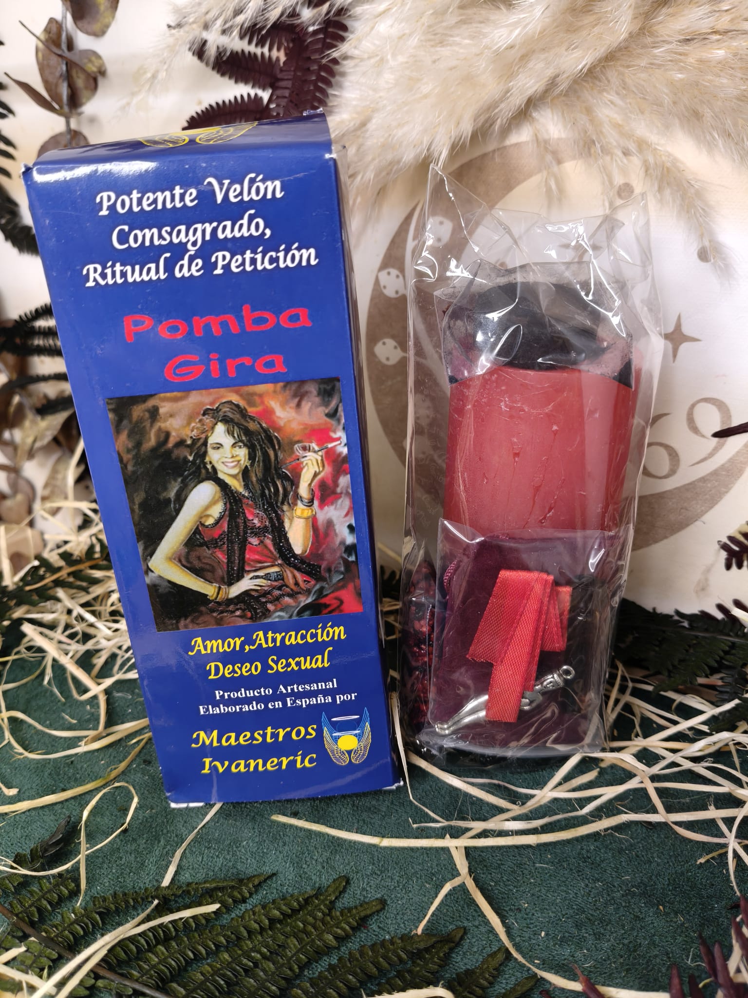 Velón Especial Potenciado de Petición Pomba Gira