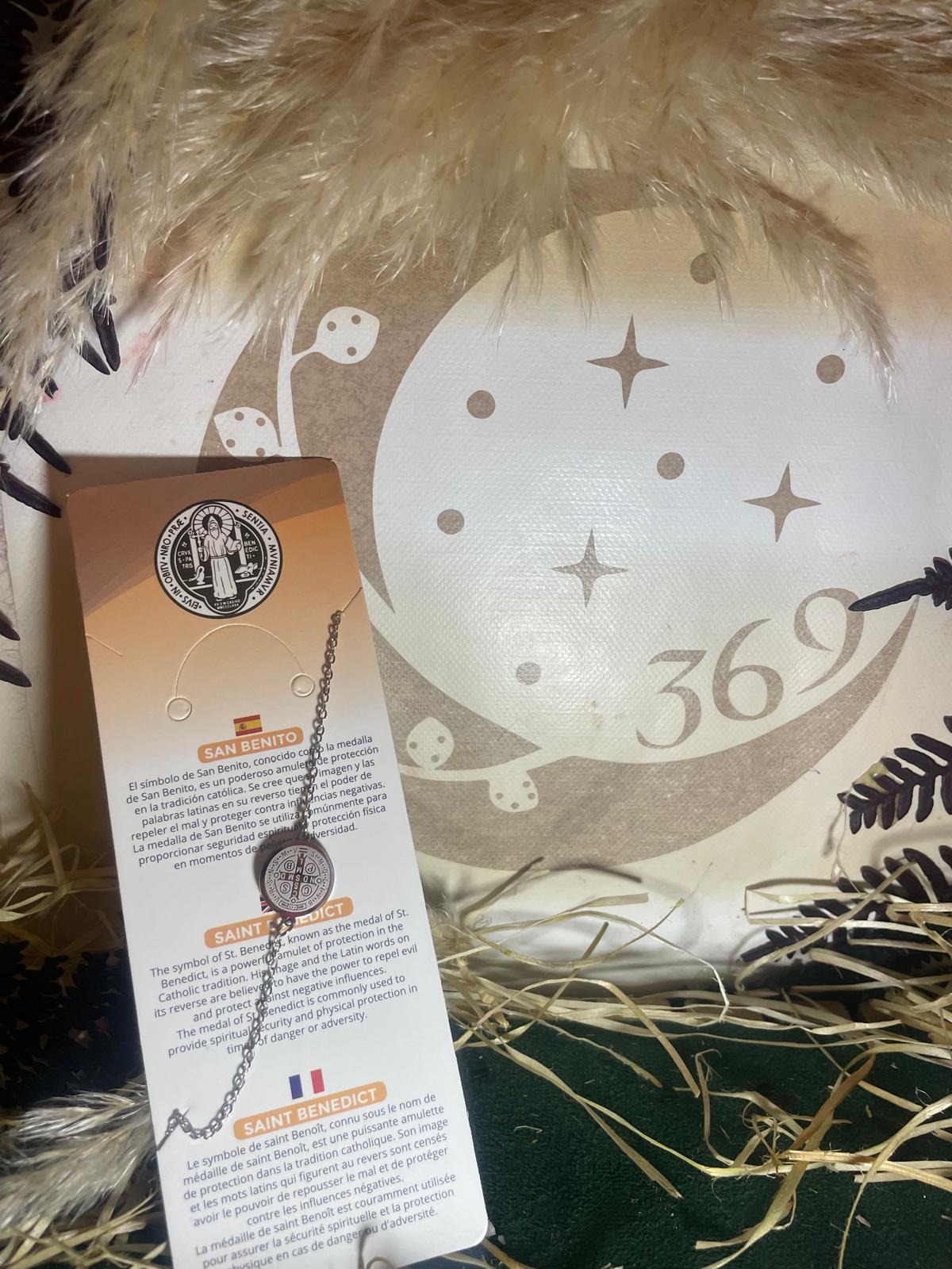 🔹 Pulsera de San Benito en Acero Inoxidable - Imagen 2