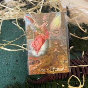 ✝️ Estampa Plastificada de San Alejo