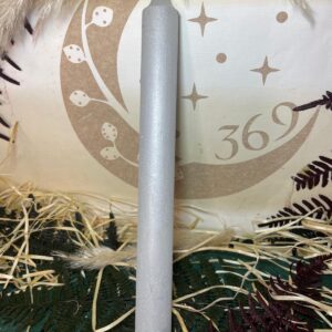 ✨ Vela Especial Esotérica con Auténtico Polvo de Plata