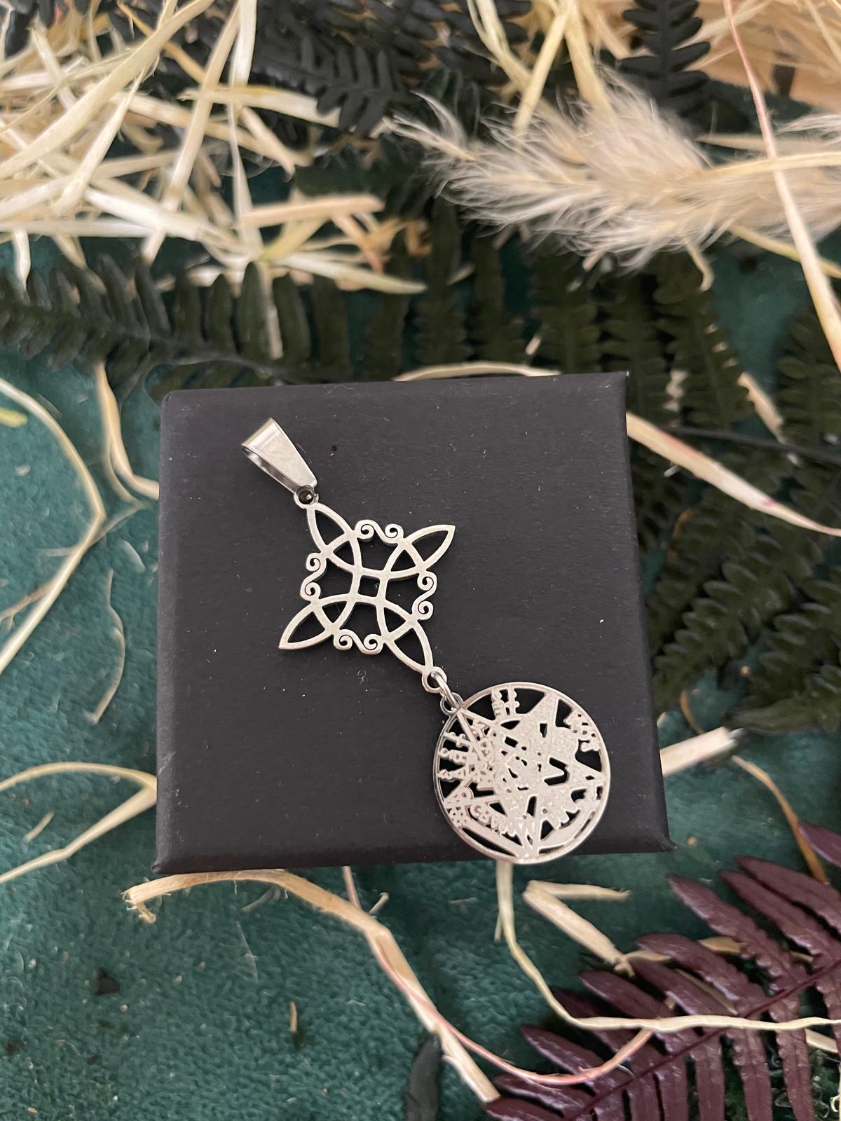 Colgante Doble Protección Acero + Guía de activación