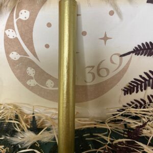 💰 Vela Especial con Polvo Dorado