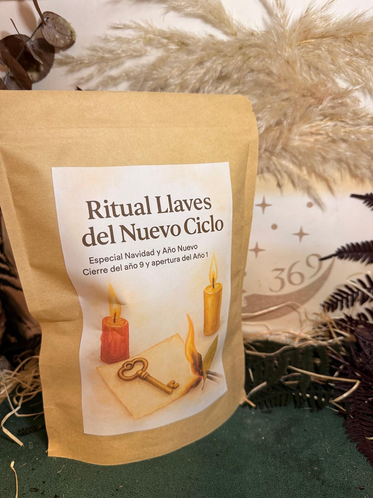 🔮 Ritual Llaves del Nuevo Ciclo – Especial Navidad y Año Nuevo