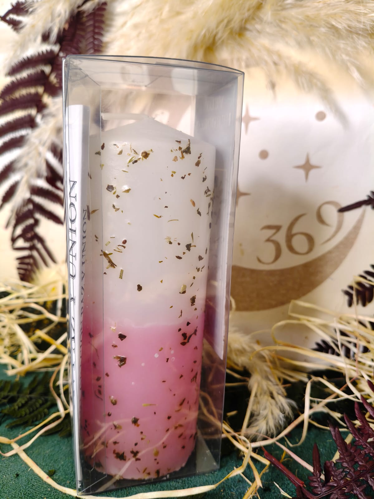 🔮 Velón Herbóreo Paz y Unión Consagrado con Hierbas, Aceite y Oración - Imagen 3