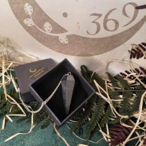 🖤 Péndulo Facetado de Shungit